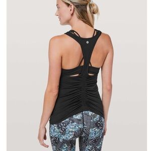 lululemon athletica Ruched Strappy Racerback Tank